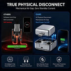 Automatic Charging Disconnector | Model LX-007 | Smart Auto Power Cut-Off Battery Protector | Type-C to Type-C Fast Charging Guardian